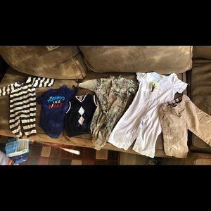 Wholesale bundle 6pcs Baby Boys Kids Clothes 6-12M